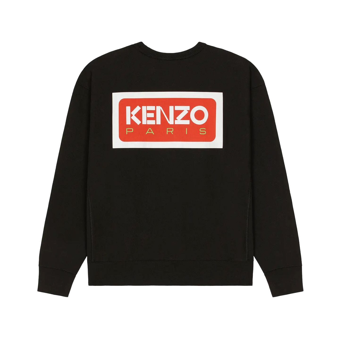 Buzo Negro Kenzo Flower Logo