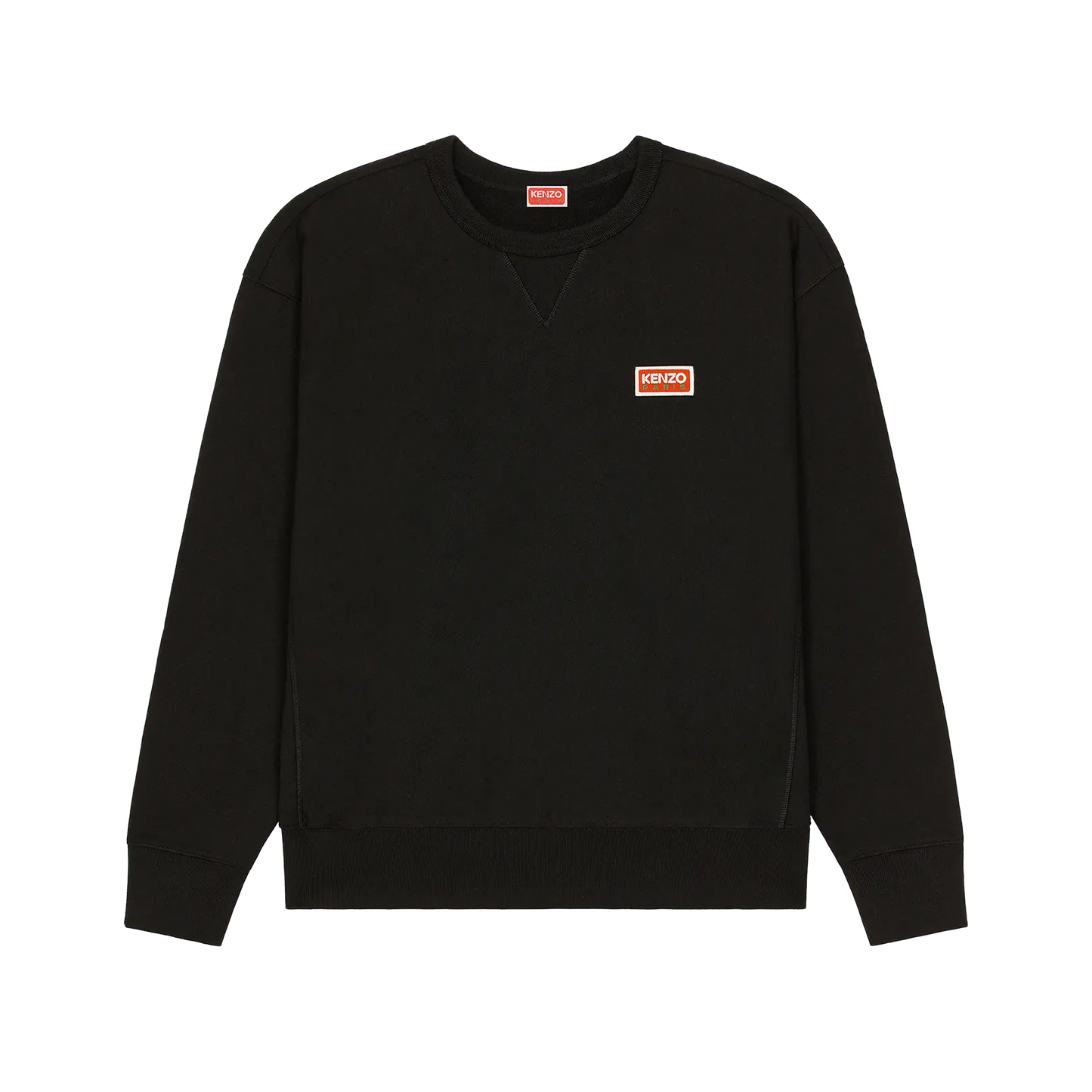Buzo Negro Kenzo Flower Logo
