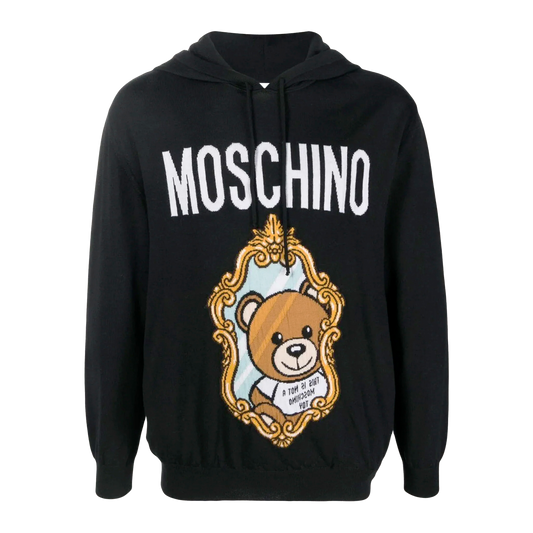 Buzo Tipo Hoodie Moschino Teddy Bear Mirrow