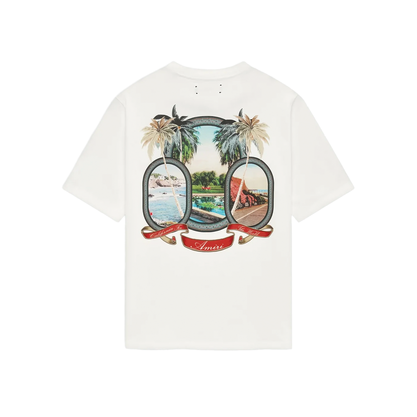 Camiseta Blanca AMIRI MA Paradise