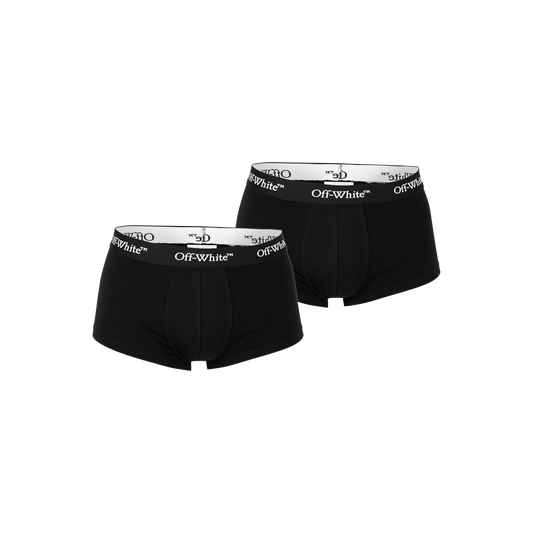 Boxer Negro Off-White 2pack