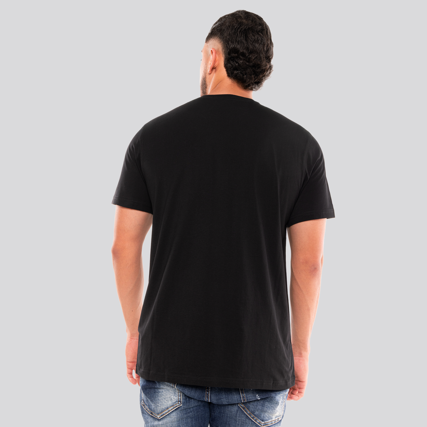 Camiseta Negra Moschino Big Teddy