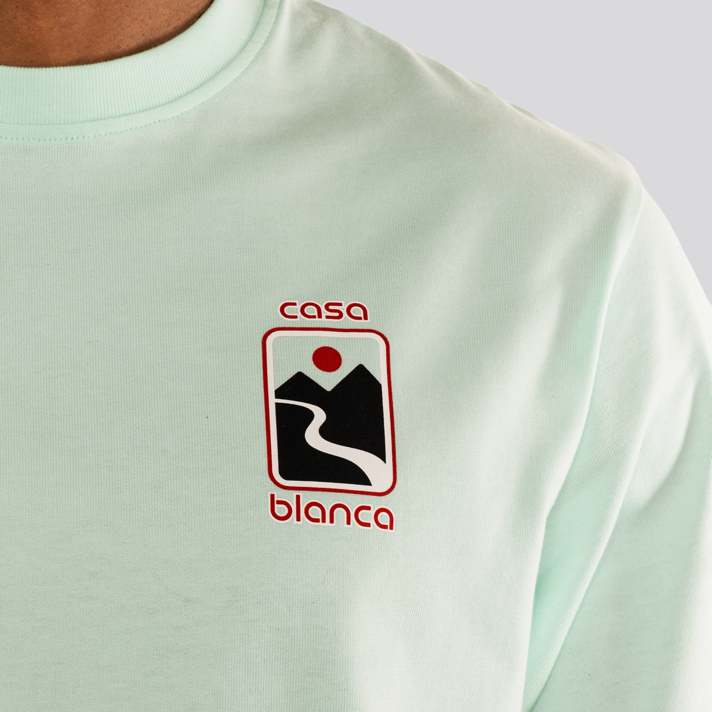 Camiseta Menta Casablanca Sunset Valley