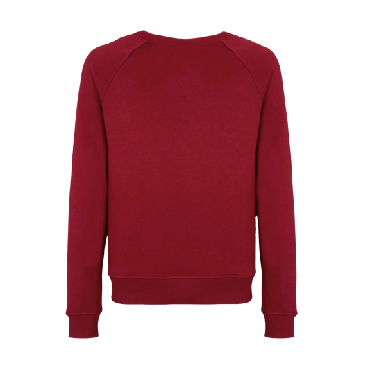 Buzo Bordeaux Balmain Paris Logo