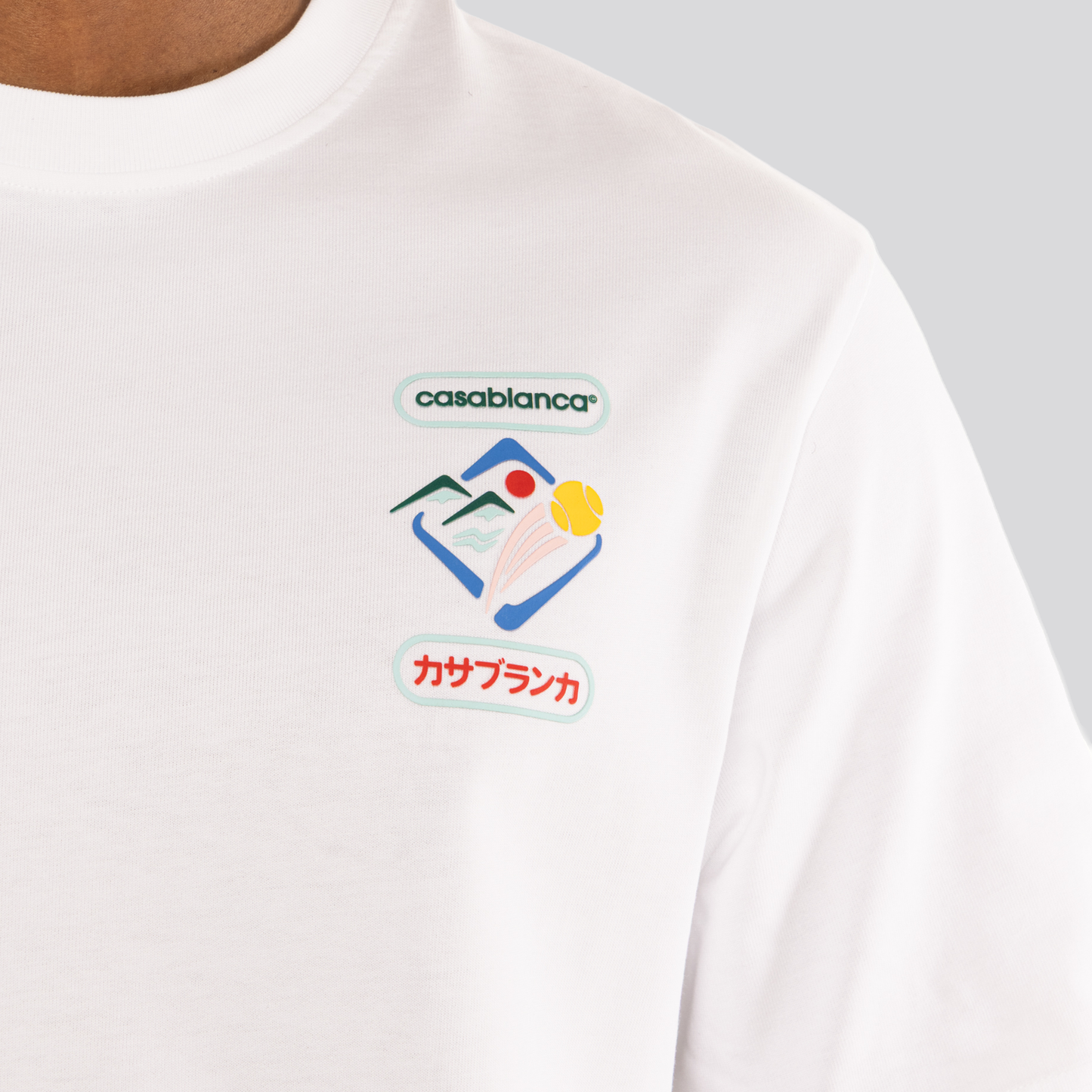 Camiseta Blanca Casablanca Montagne Sportif
