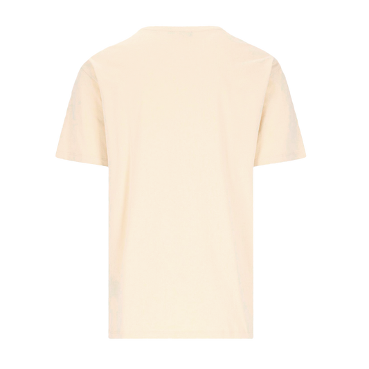 Camiseta Beige Balmain Retro