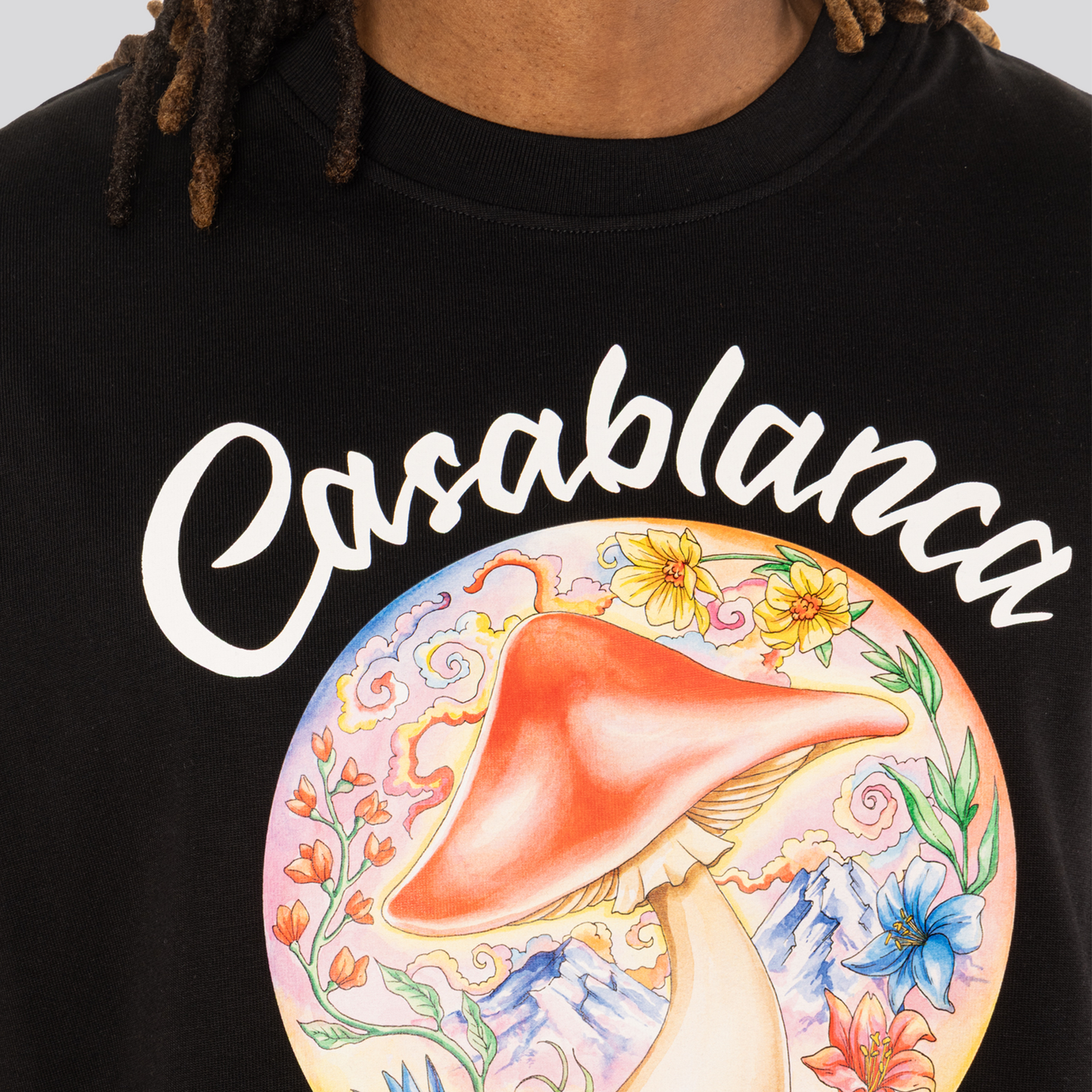 Camiseta Negra Casablanca Mushroom