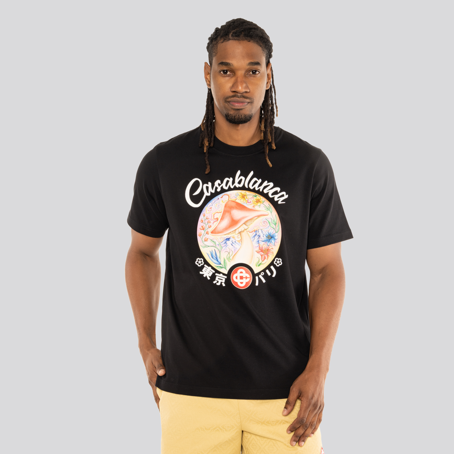 Camiseta Negra Casablanca Mushroom