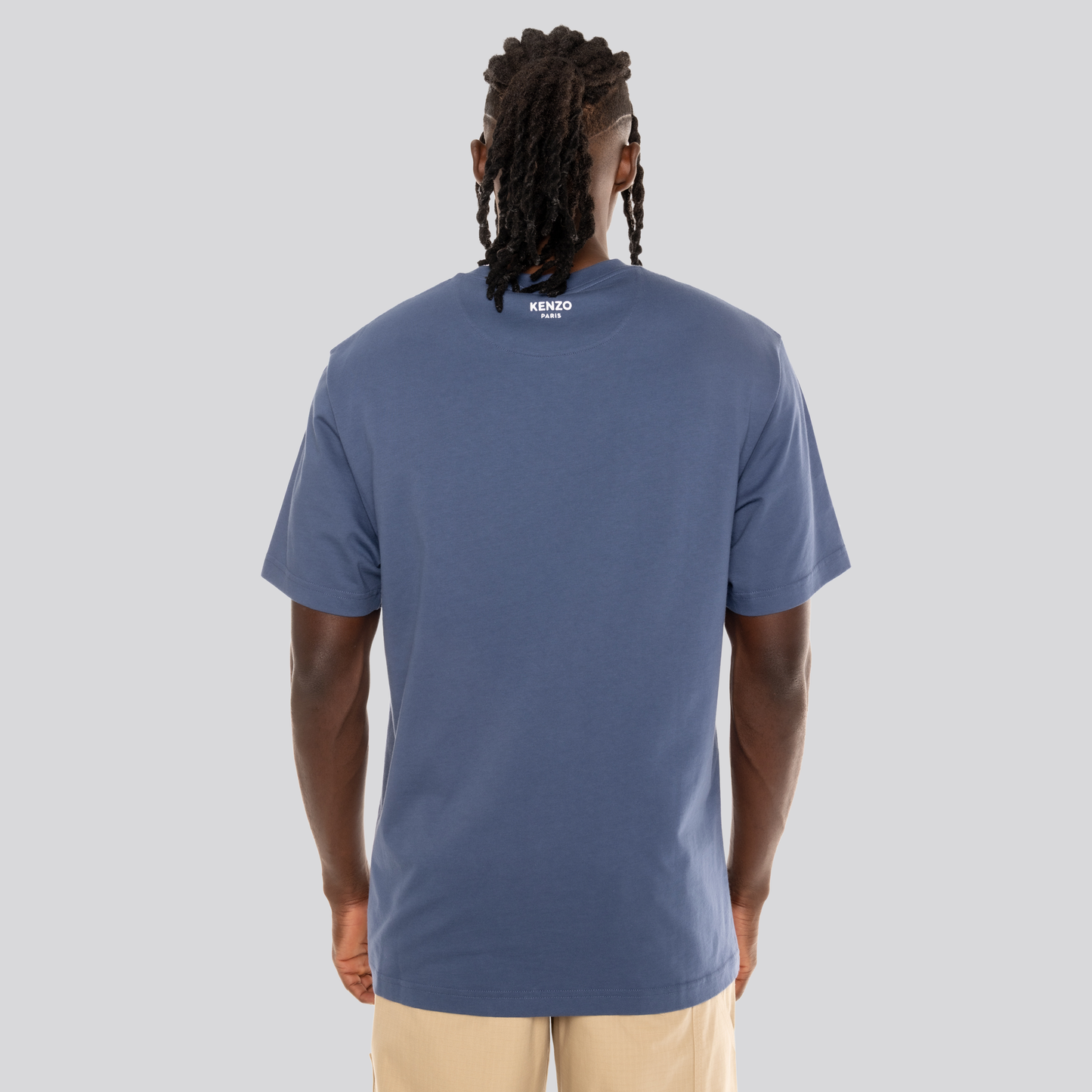 Camiseta Azul Kenzo Boke Flower