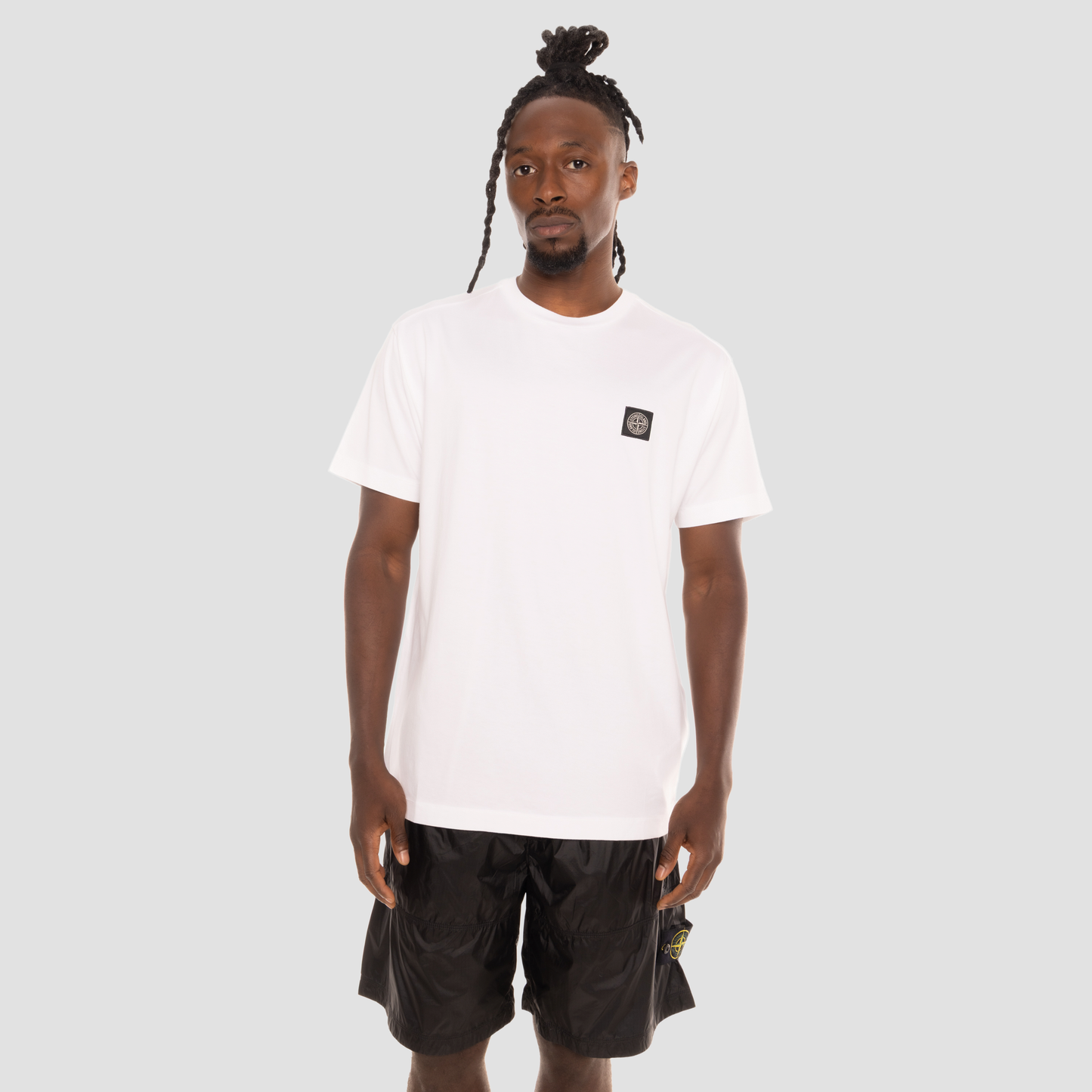 Camiseta Blanca Stone Island Compass