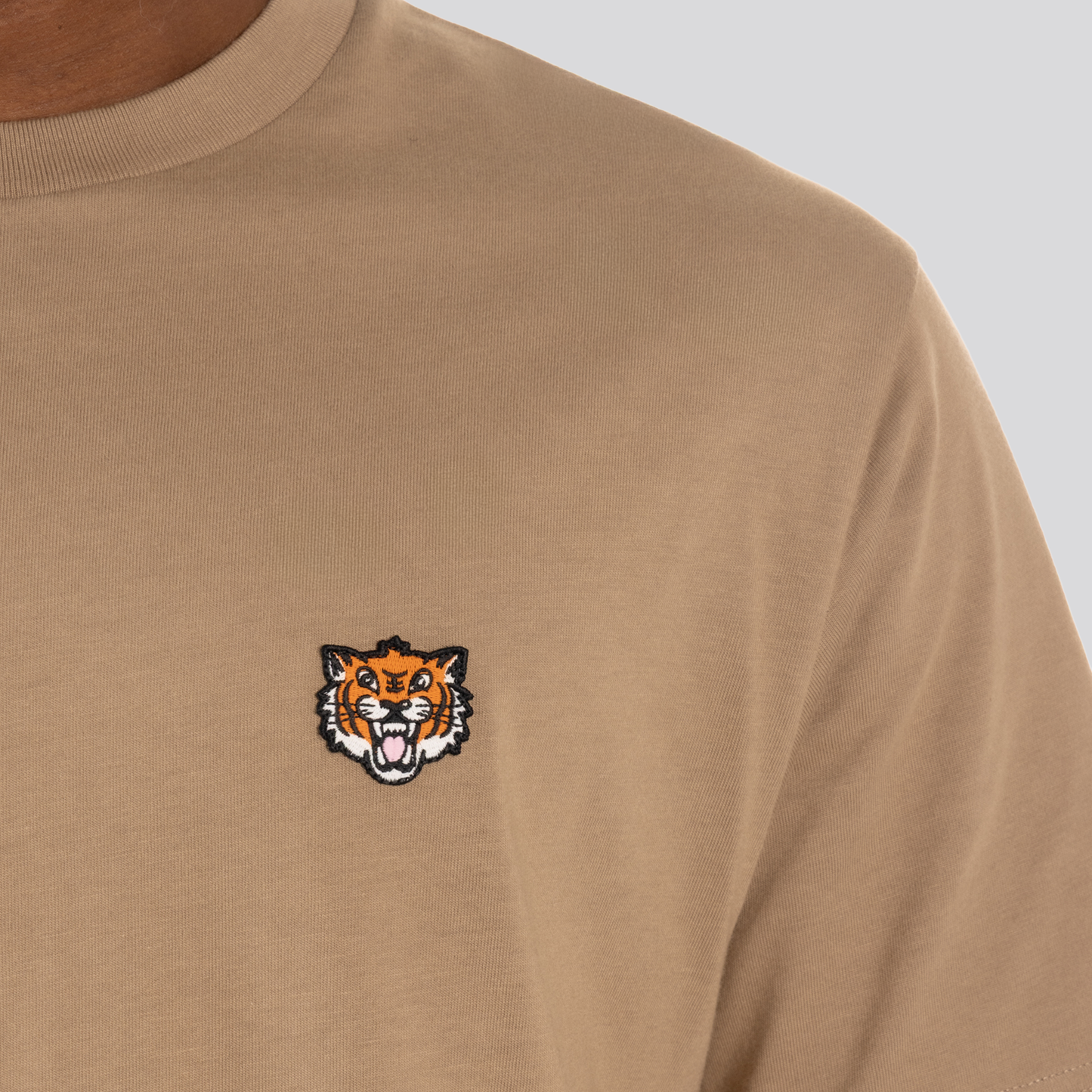 Camiseta Beige Kenzo Tiger