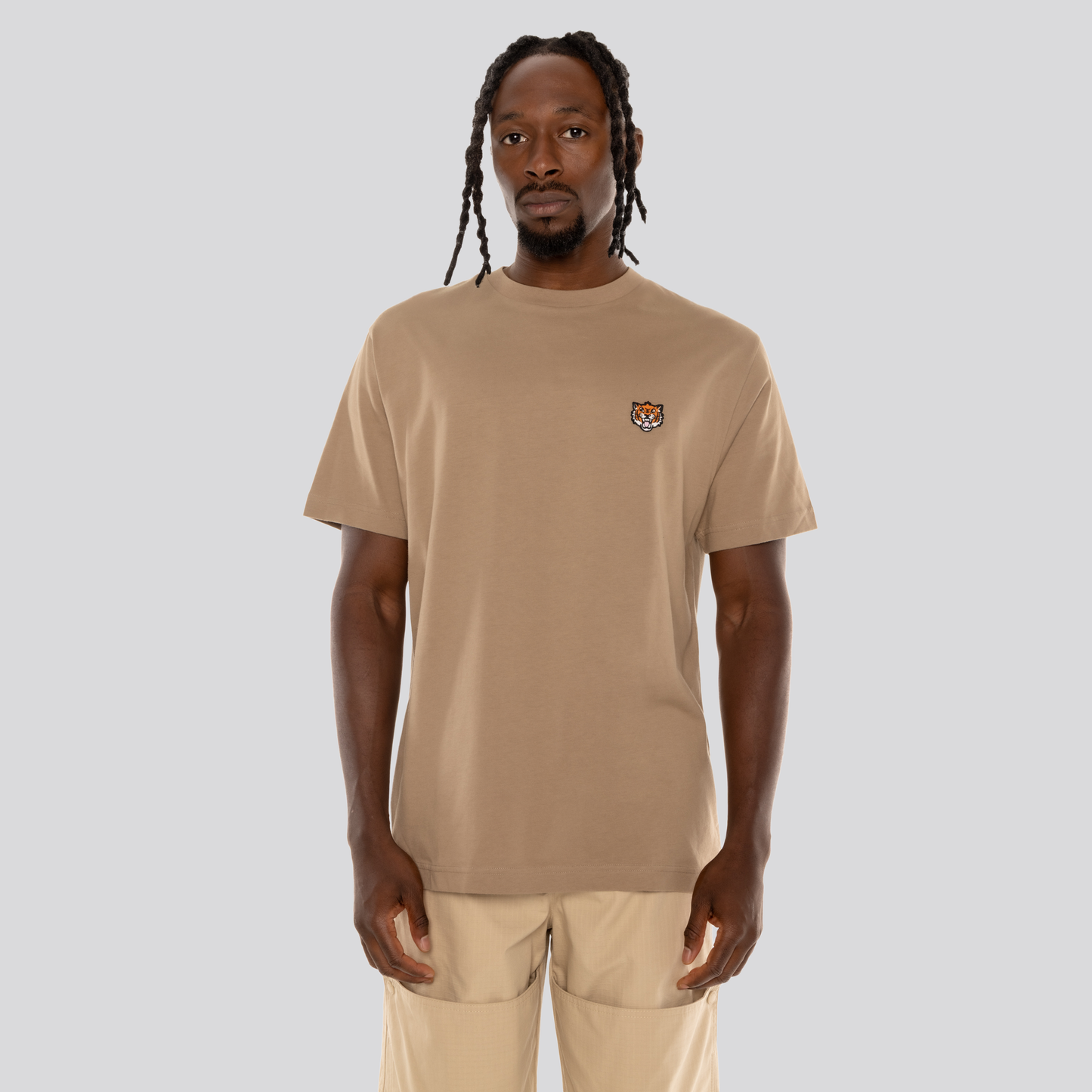 Camiseta Beige Kenzo Tiger