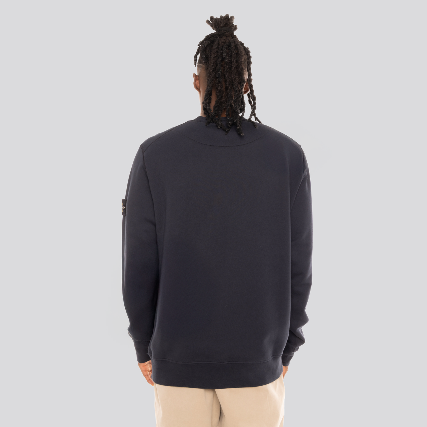 Buzo Azul Stone Island Tag