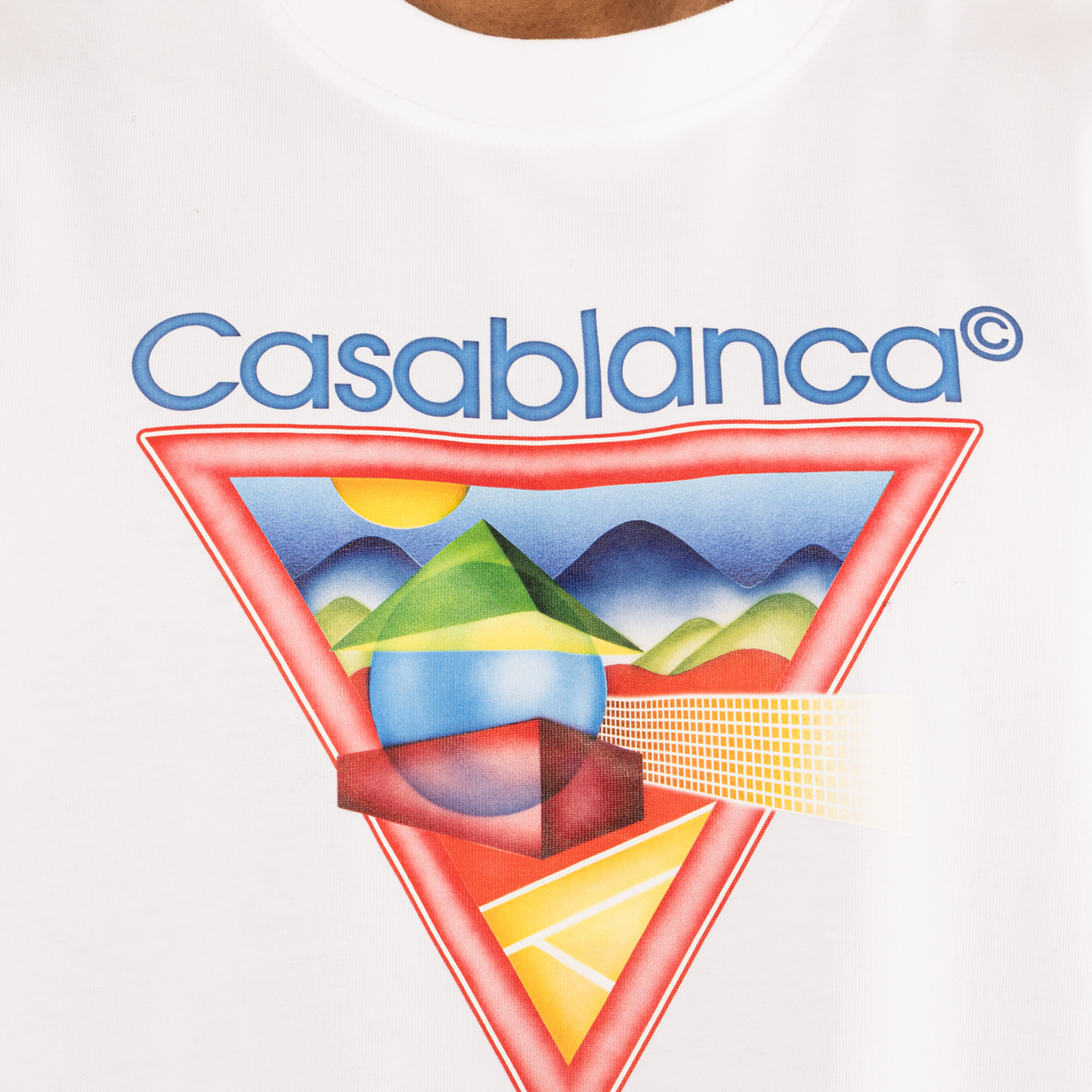 Camiseta Blanca Casablanca Tennis Club Icon
