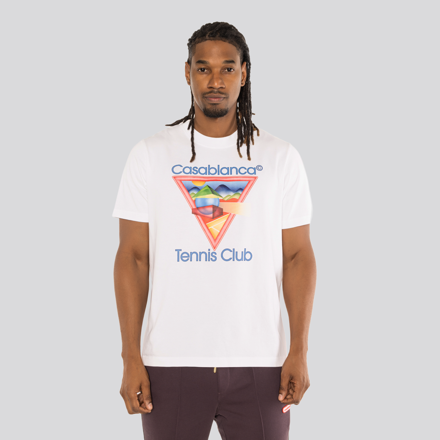 Camiseta Blanca Casablanca Tennis Club Icon