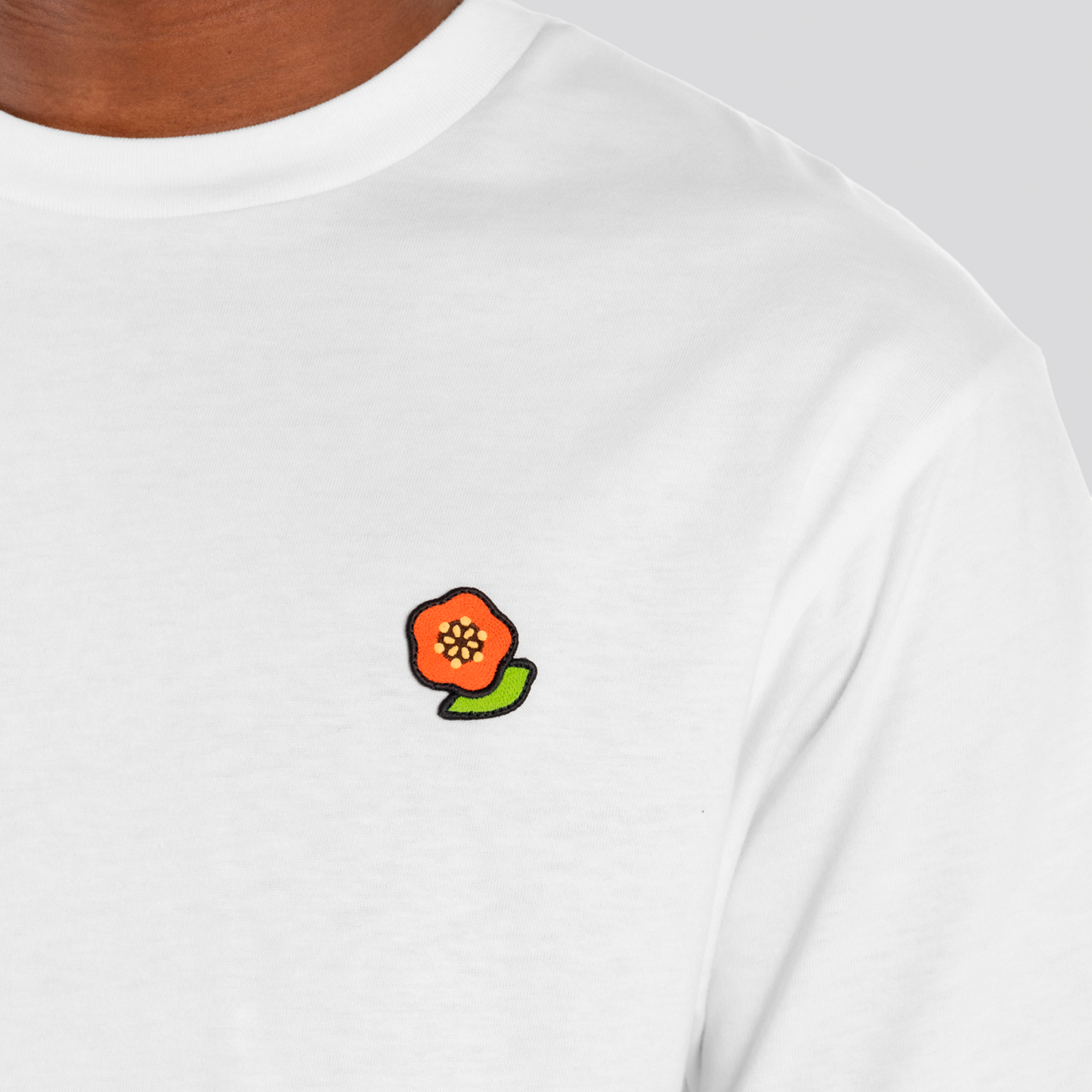 Camiseta Blanca Kenzo Boke Flower
