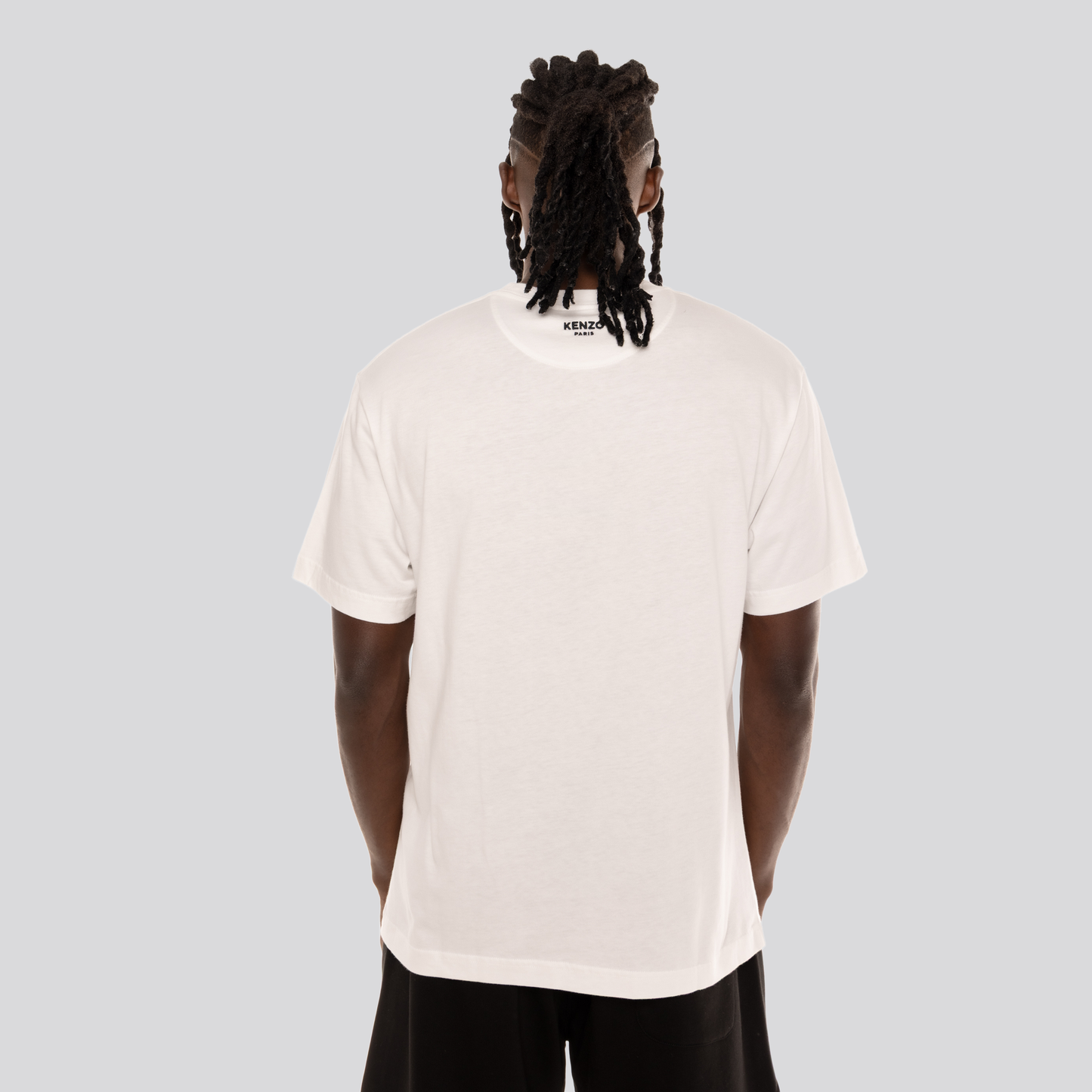 Camiseta Blanca Kenzo Boke Flower