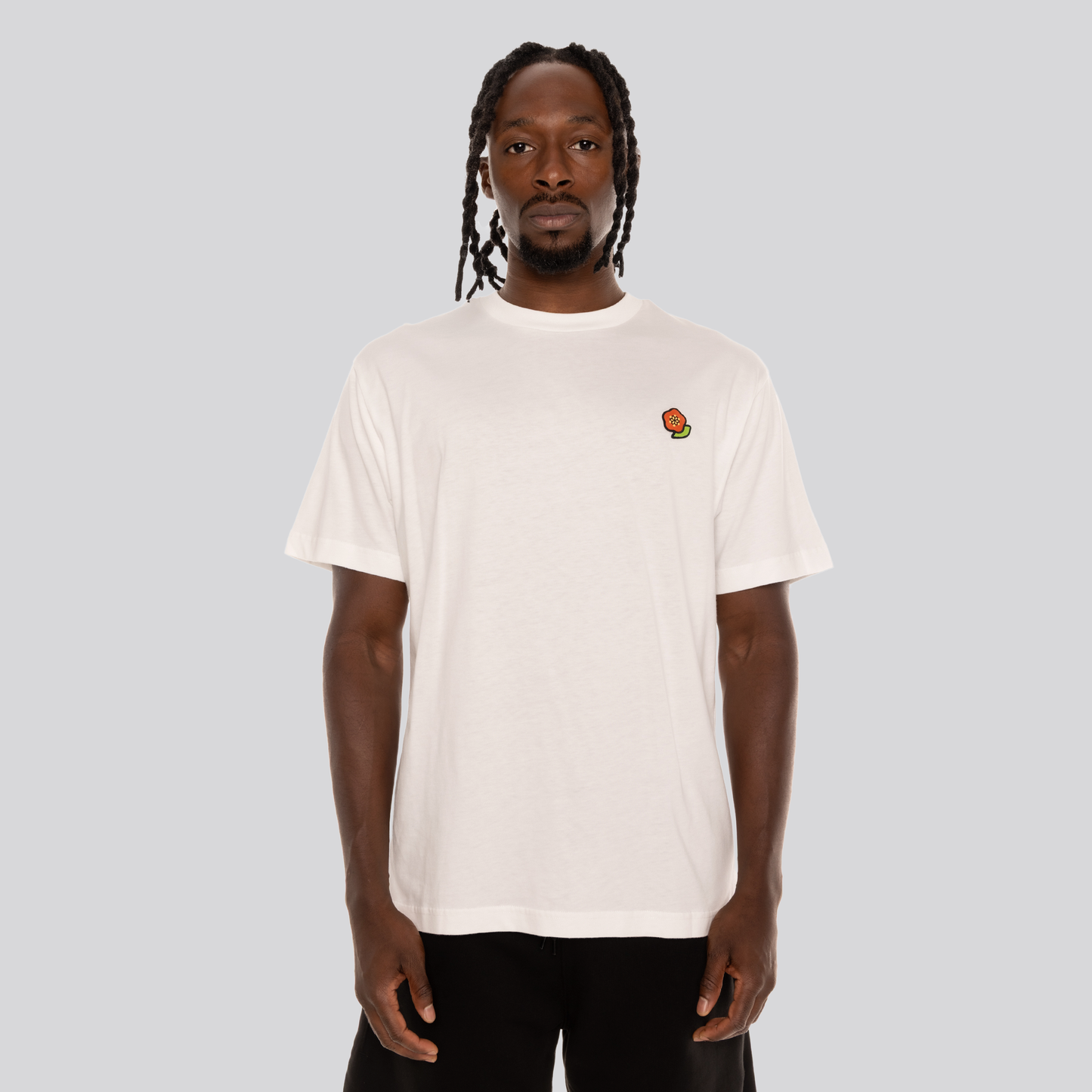 Camiseta Blanca Kenzo Boke Flower