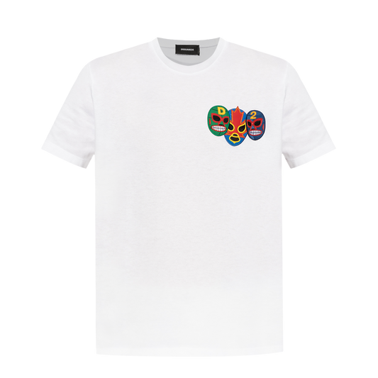 Camiseta Blanca Dsquared2 Patch