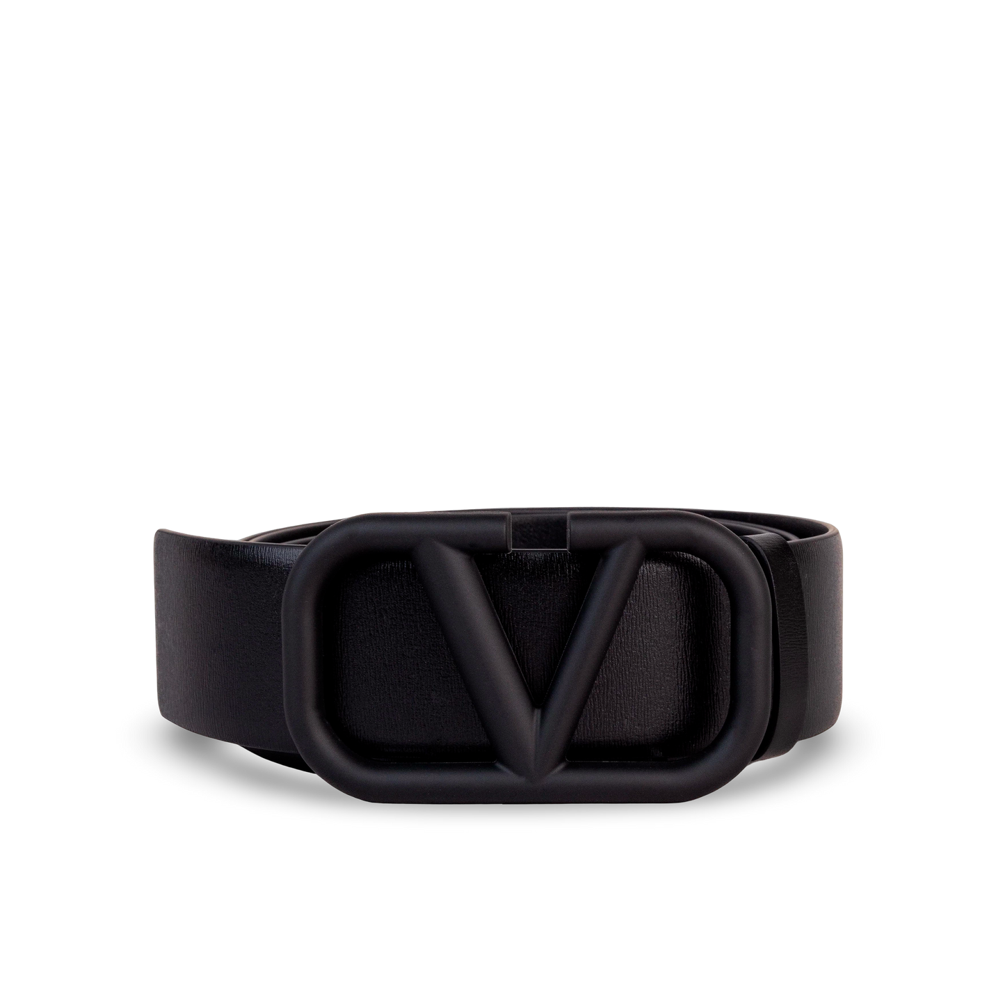 Cinturón Negro Valentino Negro Vlogo