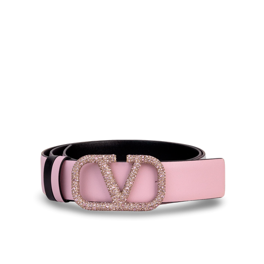Cinturón Lila Valentino Vlogo Crystals