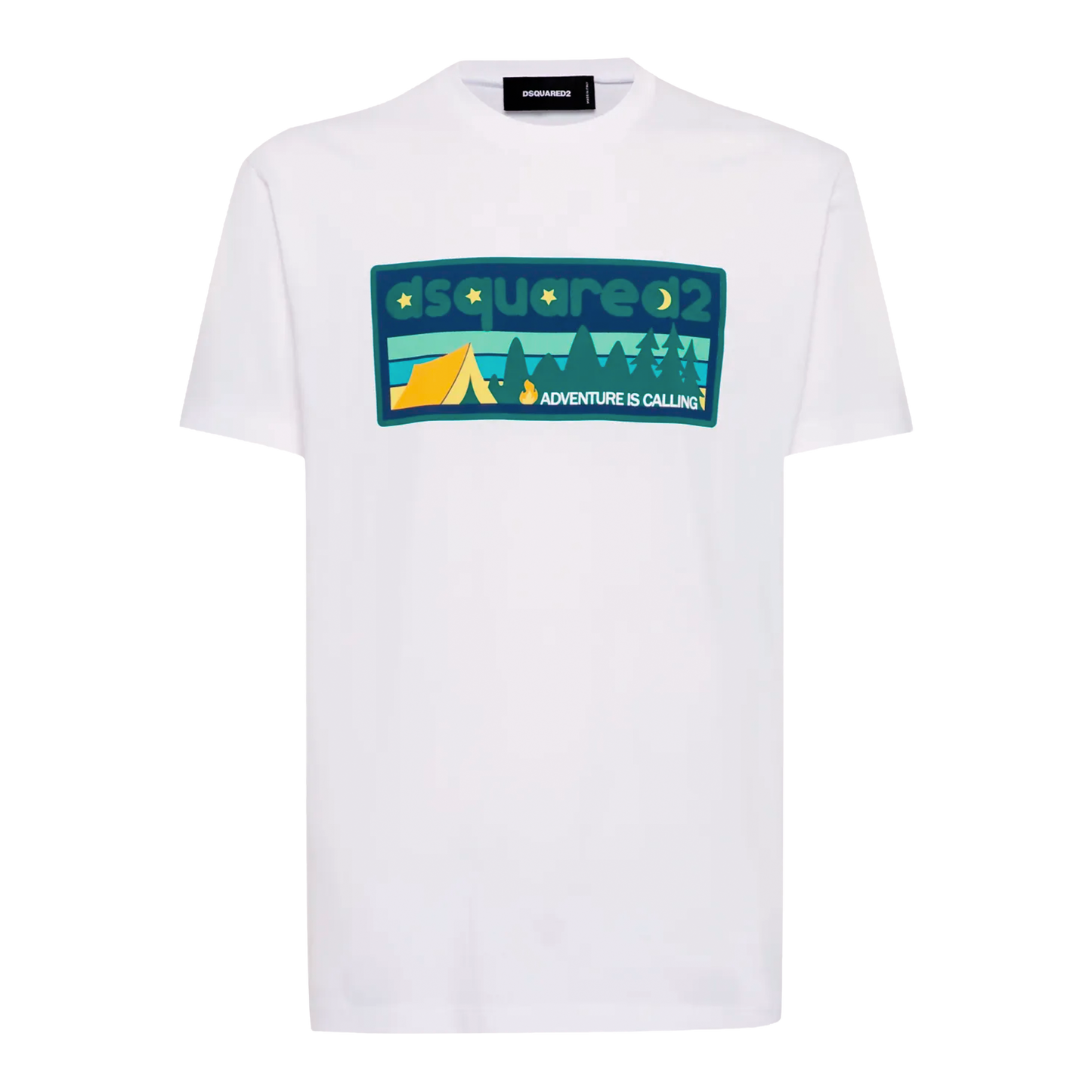 Camiseta Blanca Dsquared2 Adventures