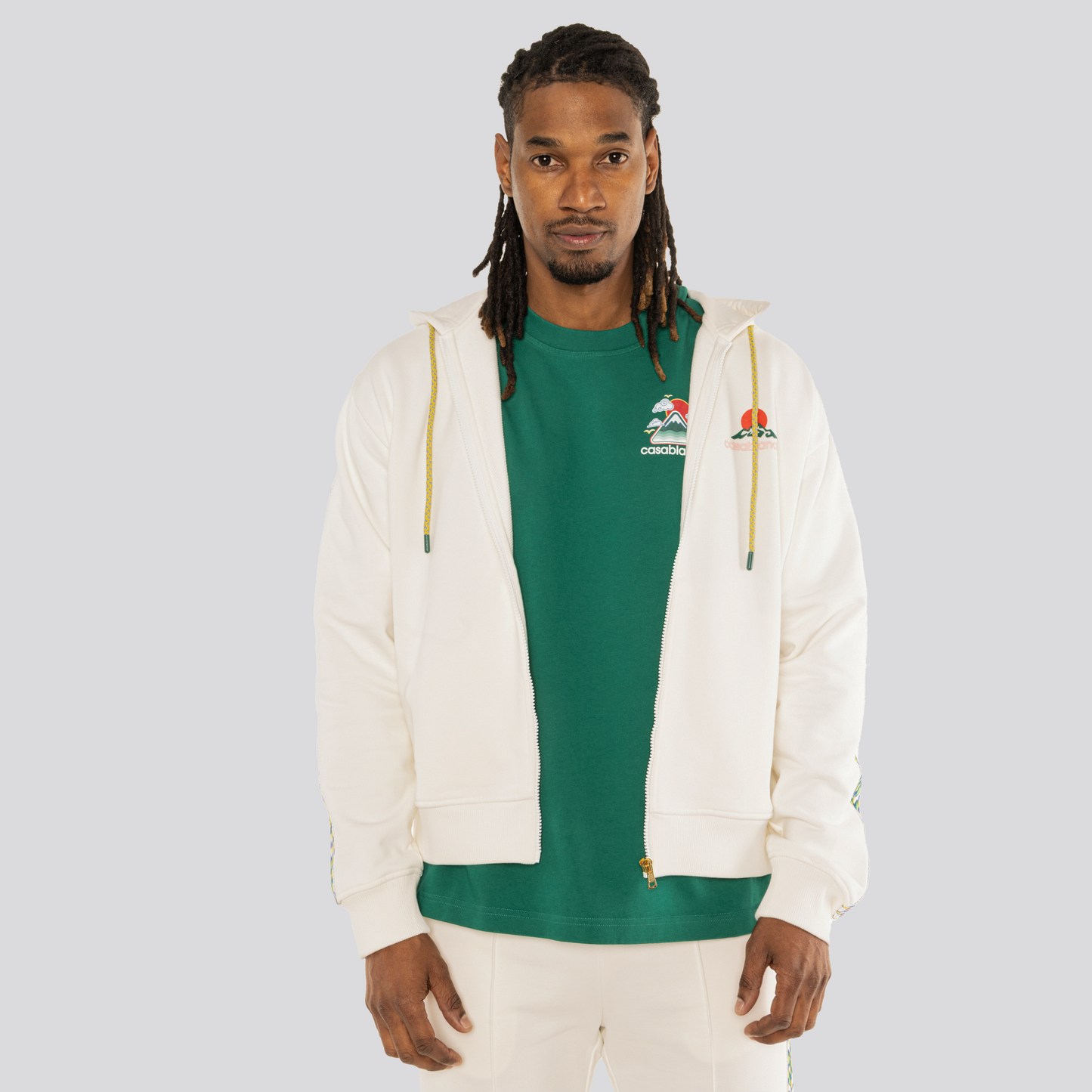 Buzo Blanco Casablanca Technical Pocket Zip