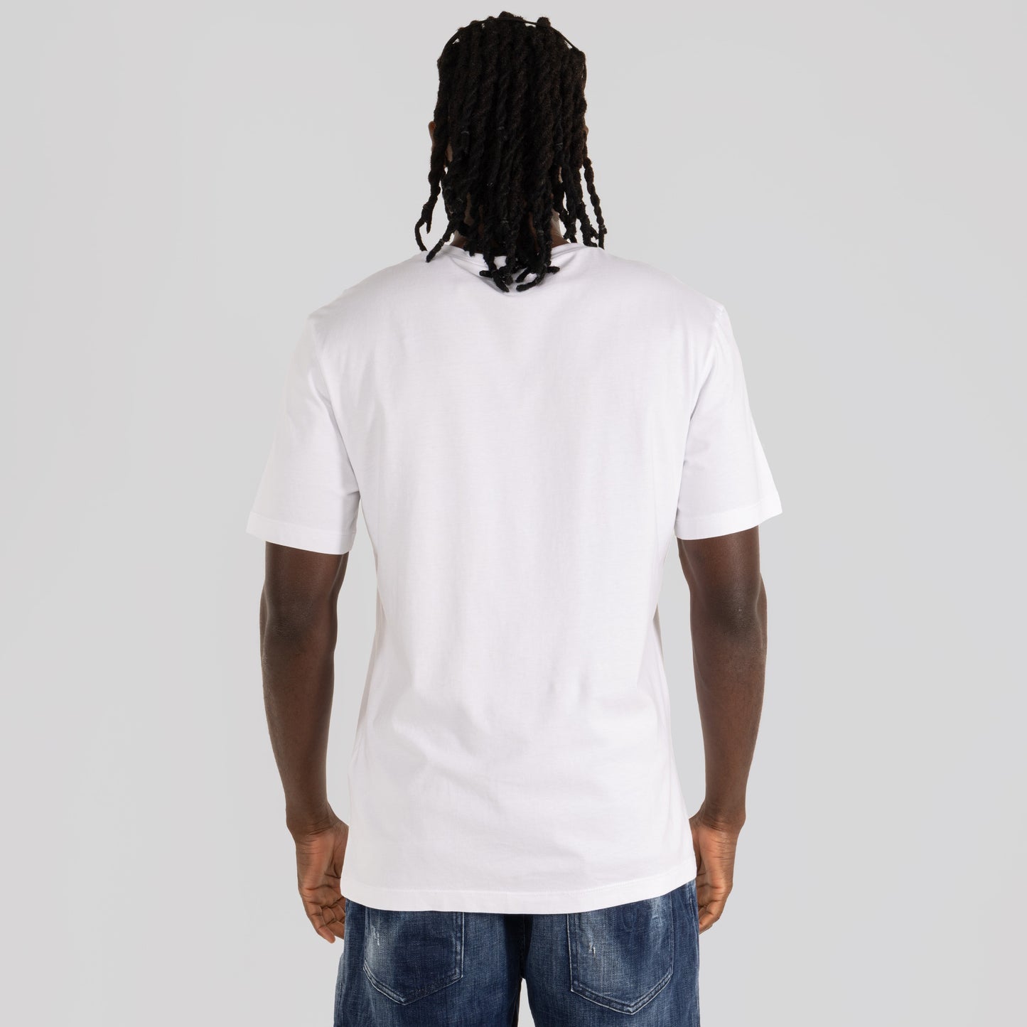 Camiseta negra Dsquared2 Silver Plaque