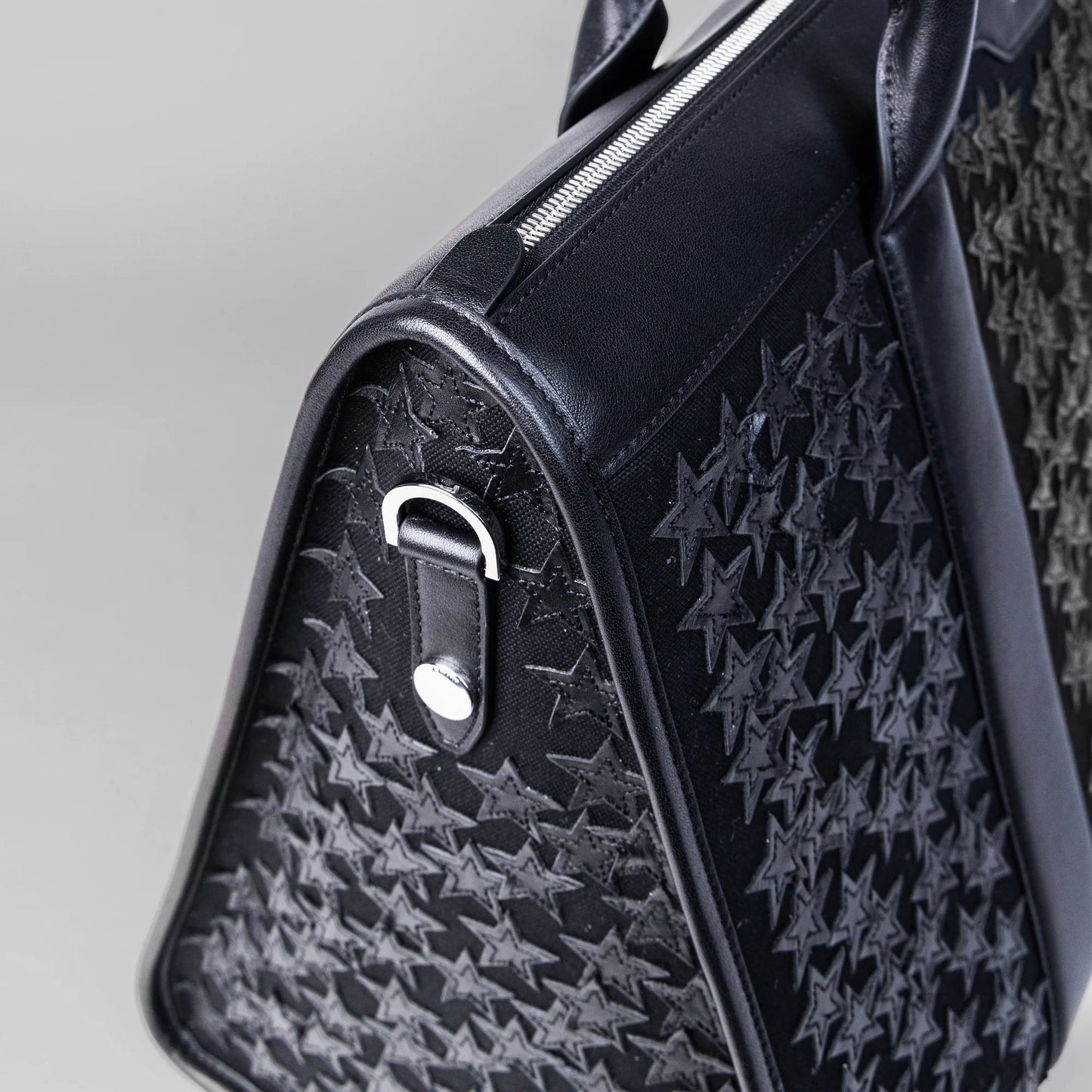 Bolso Negro AMIRI Multi Leather Stars