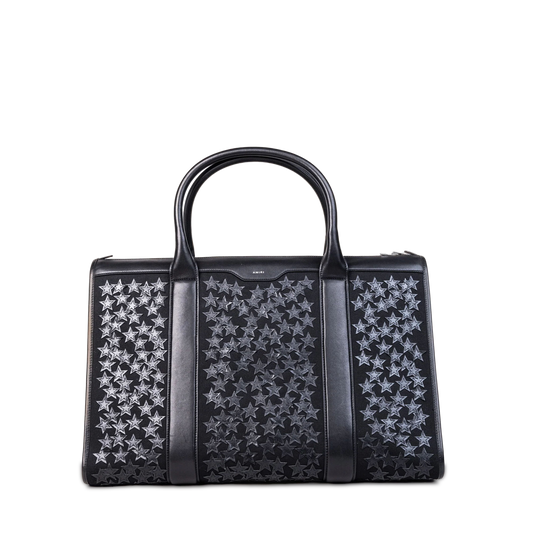 Bolso Negro AMIRI Multi Leather Stars