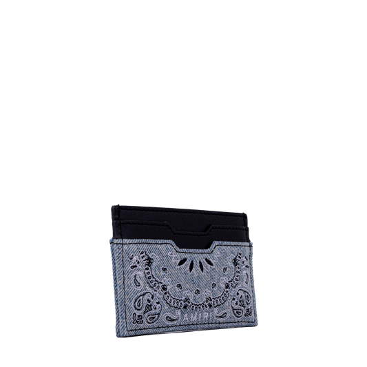 Billetera Azul AMIRI Bandana