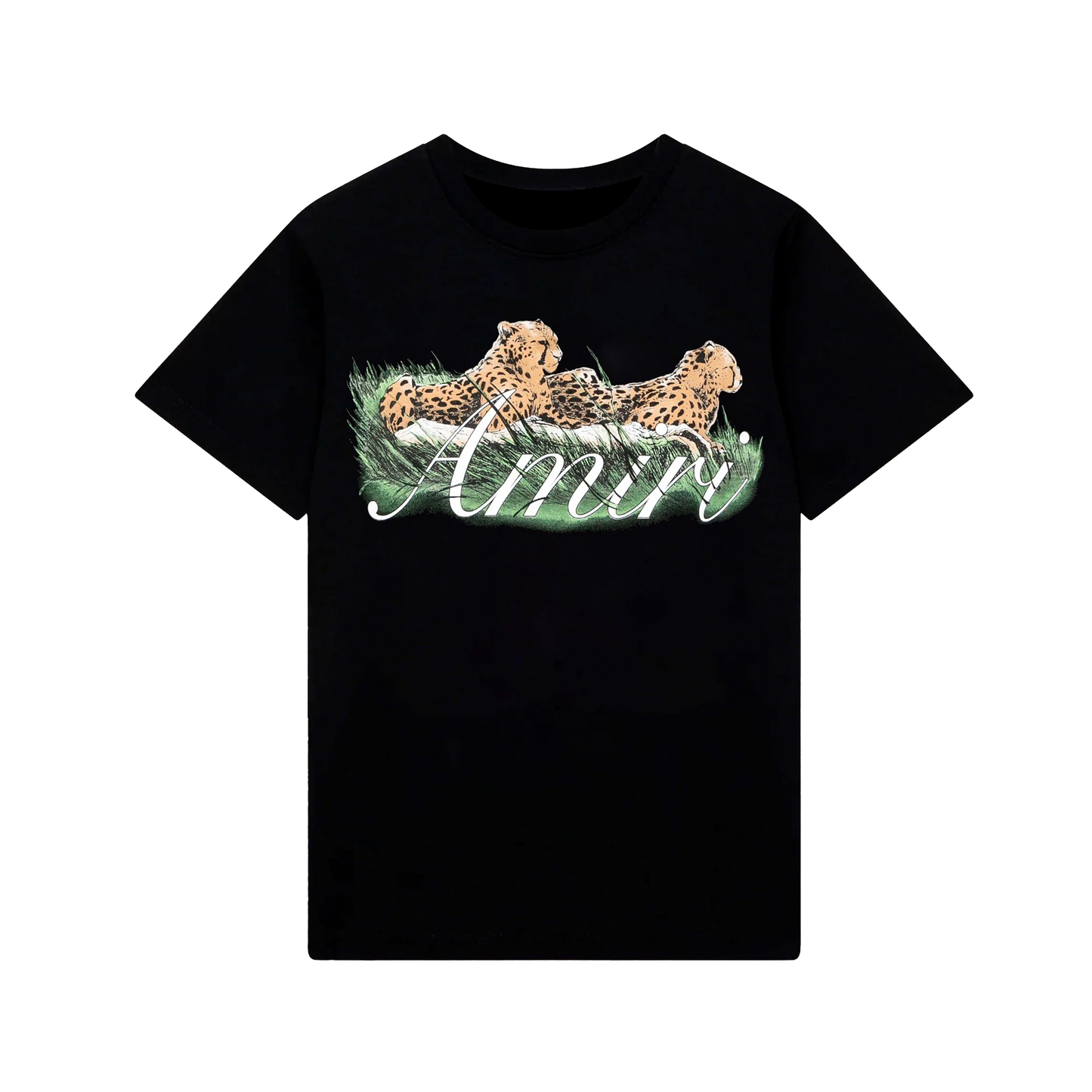 Camiseta Negra AMIRI Cheetah