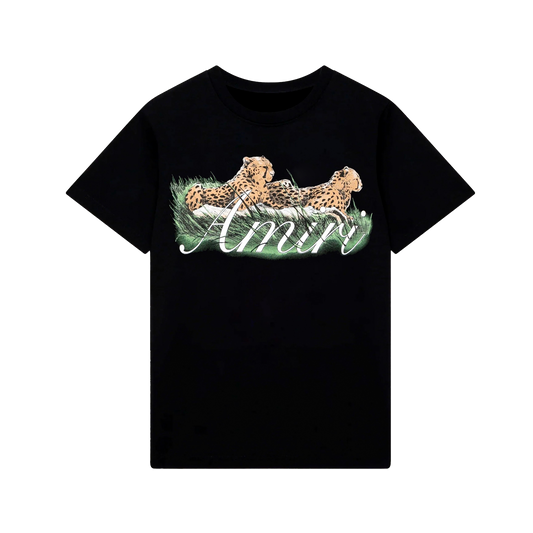 Camiseta Negra AMIRI Cheetah