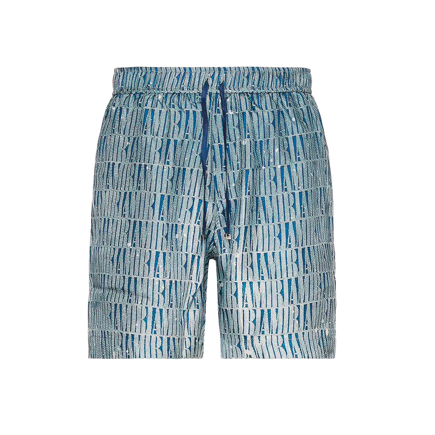 Pantaloneta Azul AMIRI Multilogo