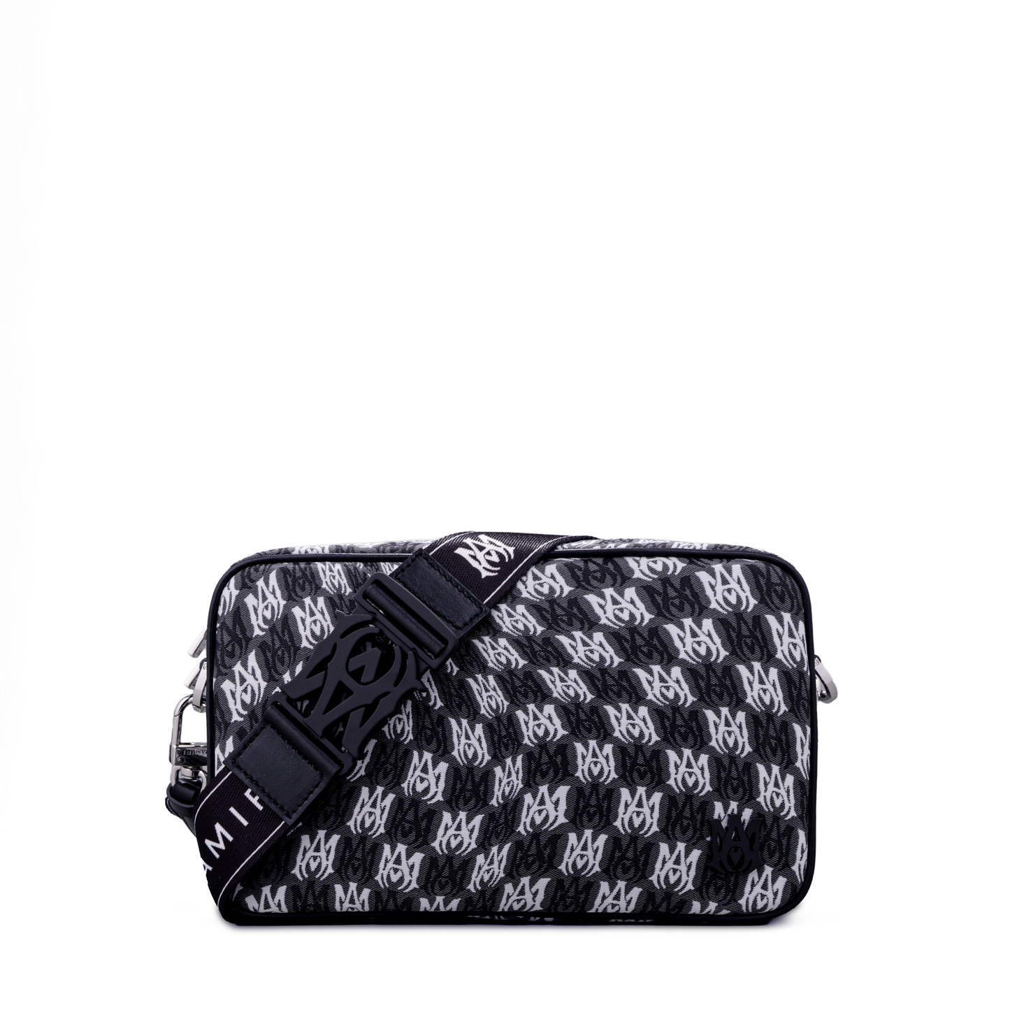 Bolso Negro AMIRI Checkerboard Print