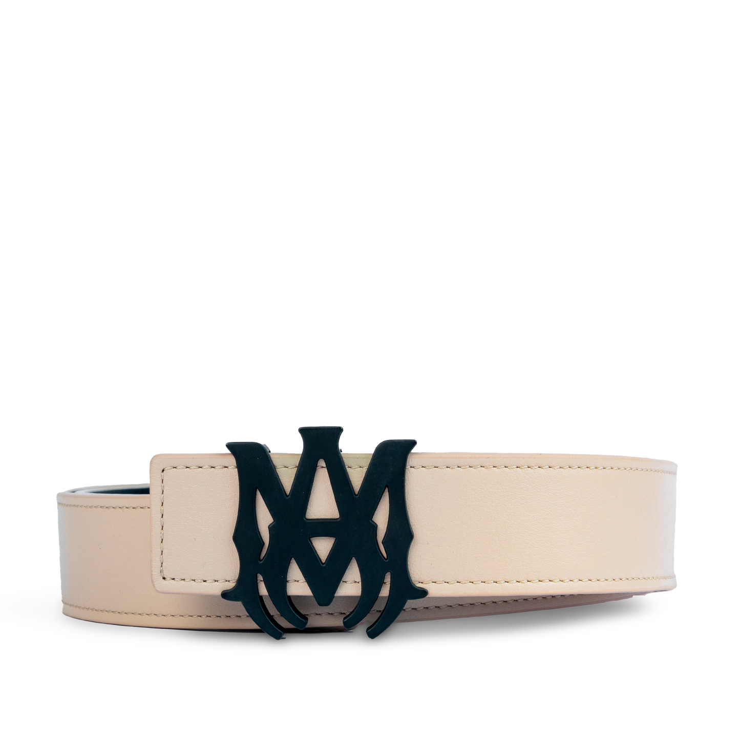 Cinturón Negro AMIRI 4 Cm Reversible