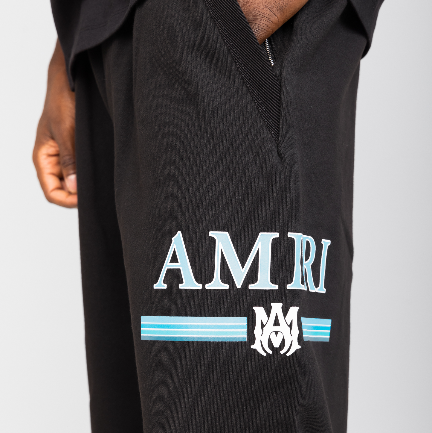 Sudadera Negra AMIRI MA Bar