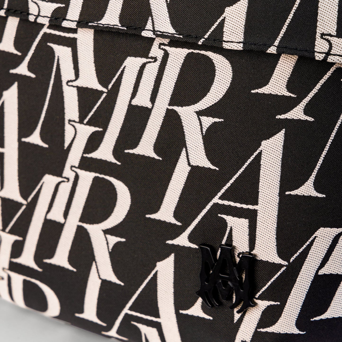 Riñonera Negro AMIRI Repeat Jacquard
