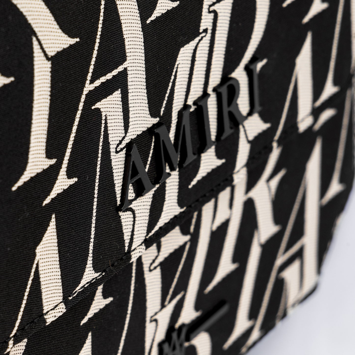 Morral Negra AMIRI Repeat Jacquard