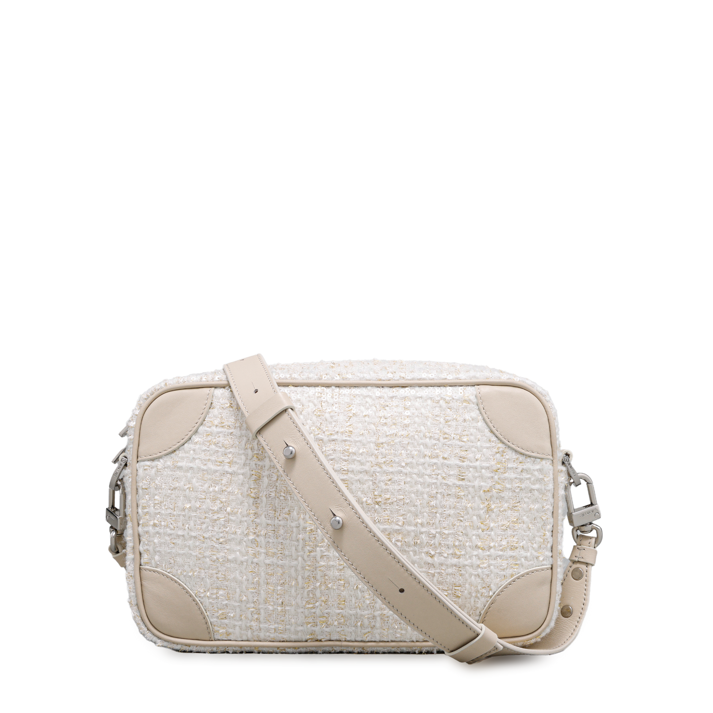 Bolso Beige AMIRI Boucle Camera