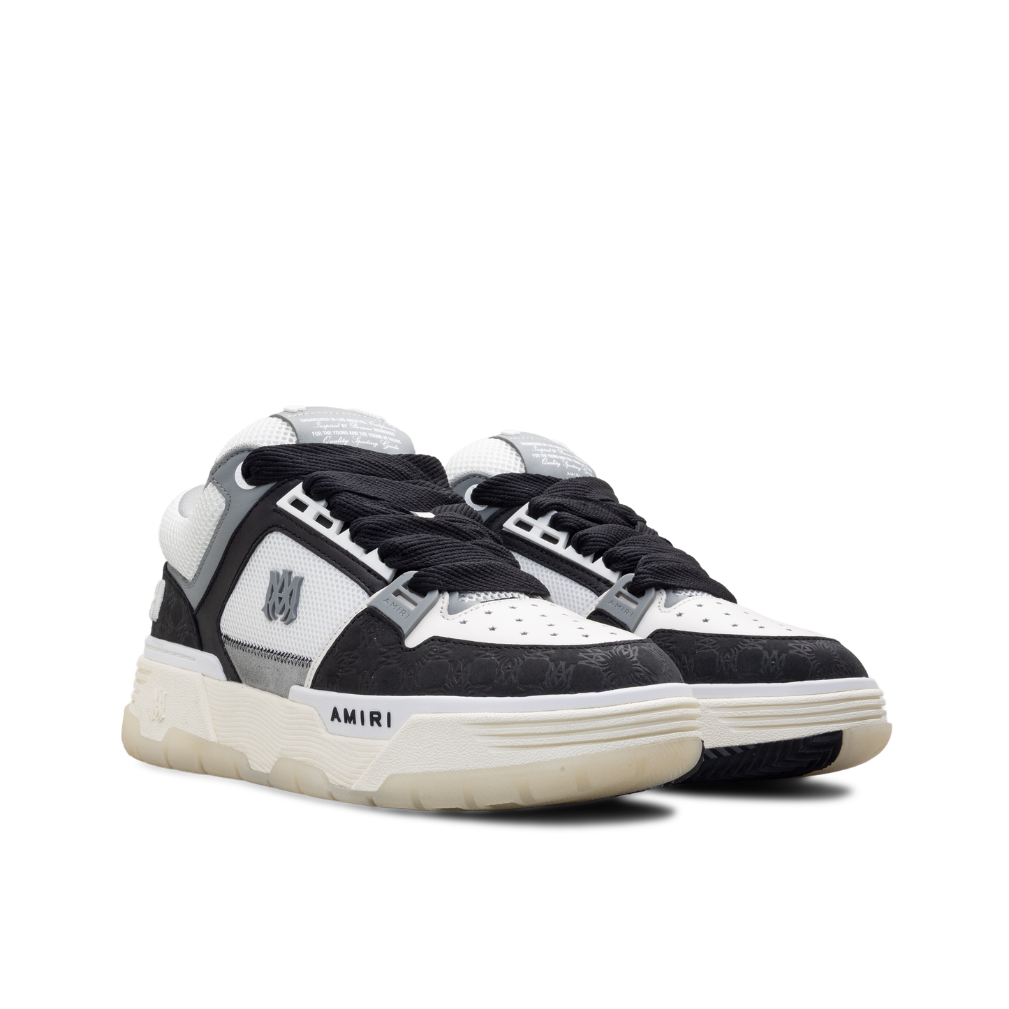 Sneakers Negros AMIRI Debossed Nubuck MA-1