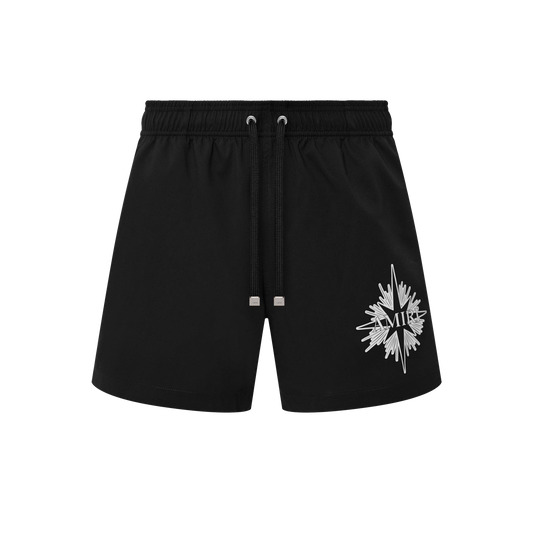 Pantaloneta Negra AMIRI Starburst