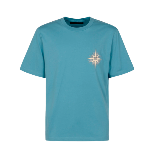 Camiseta Azul AMIRI Starburst