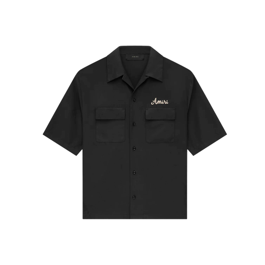 Camisa Negra AMIRI Jazz Wolf Camp