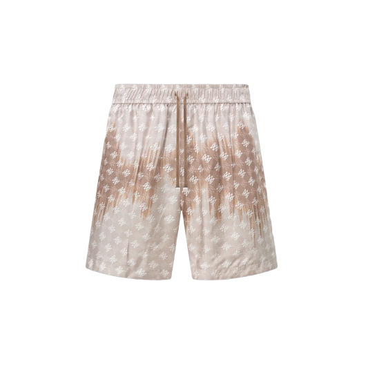 Short Camel AMIRI MA Quad Bleached