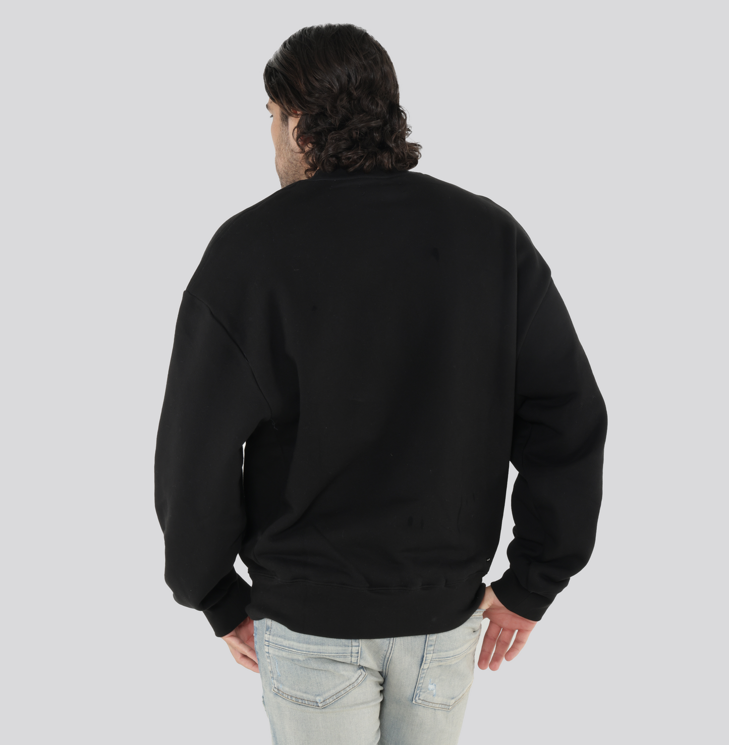 Buzo Negro AMIRI Oval Oversized