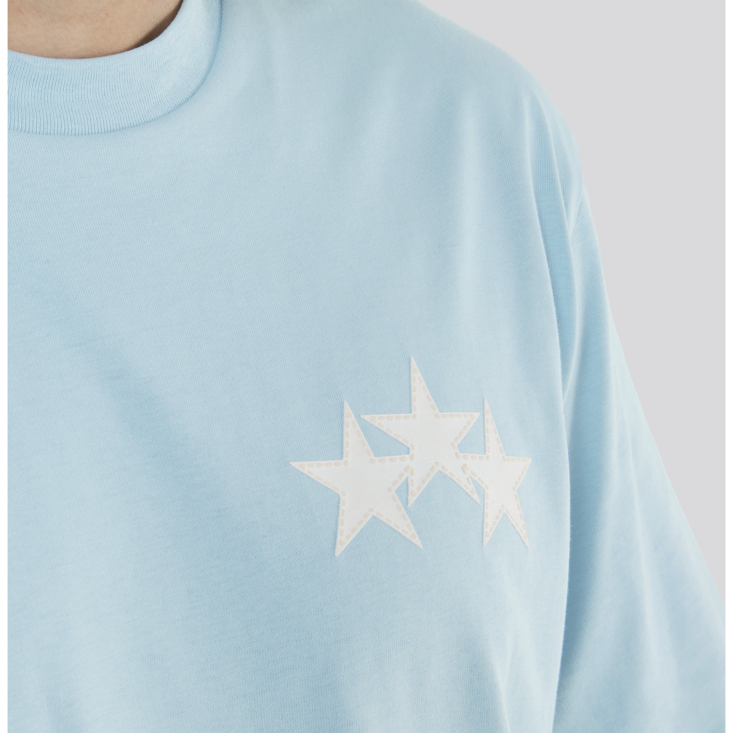 Camiseta Celeste AMIRI Three Star