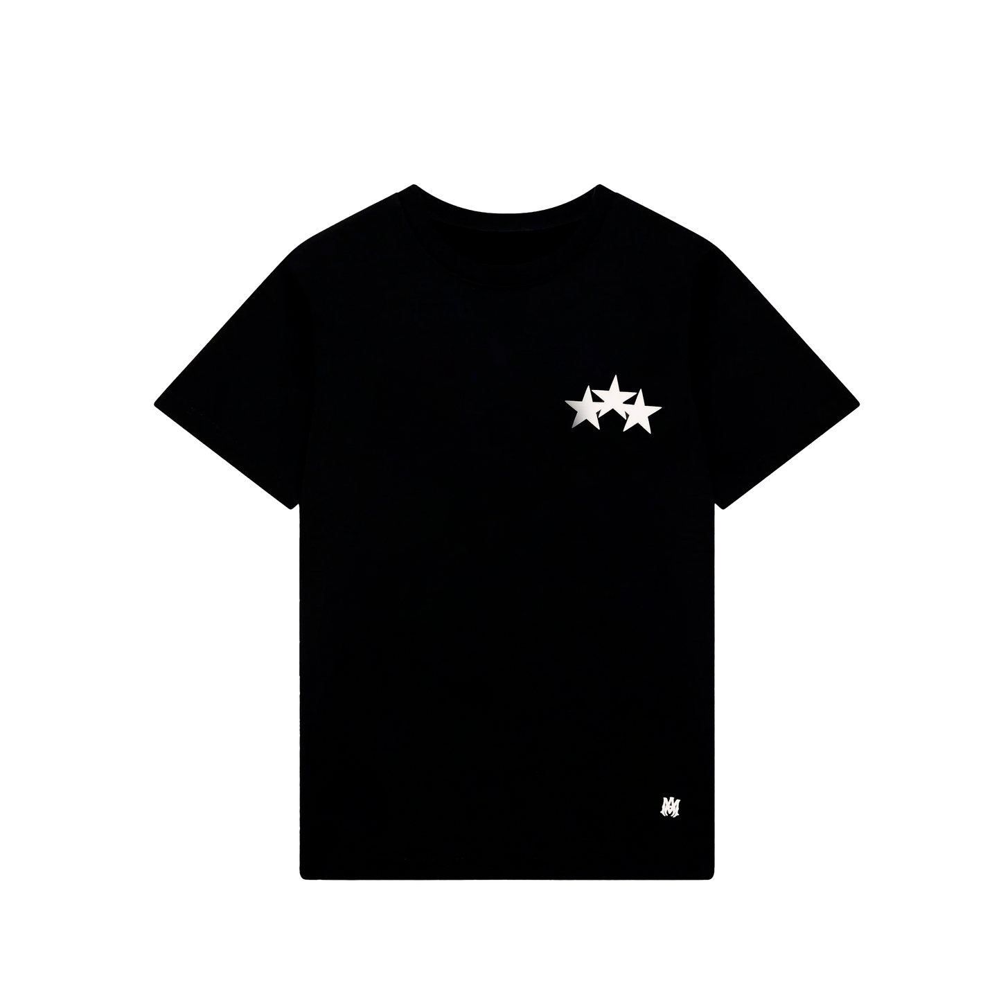 Camiseta Negra AMIRI Three Star