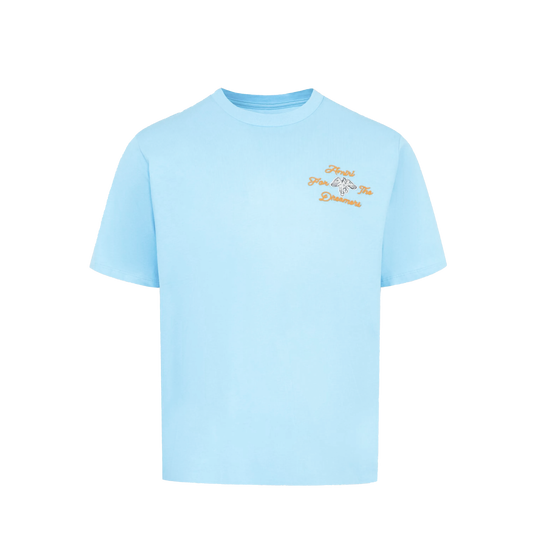 Camiseta Celeste AMIRI Embroidered Dreamers