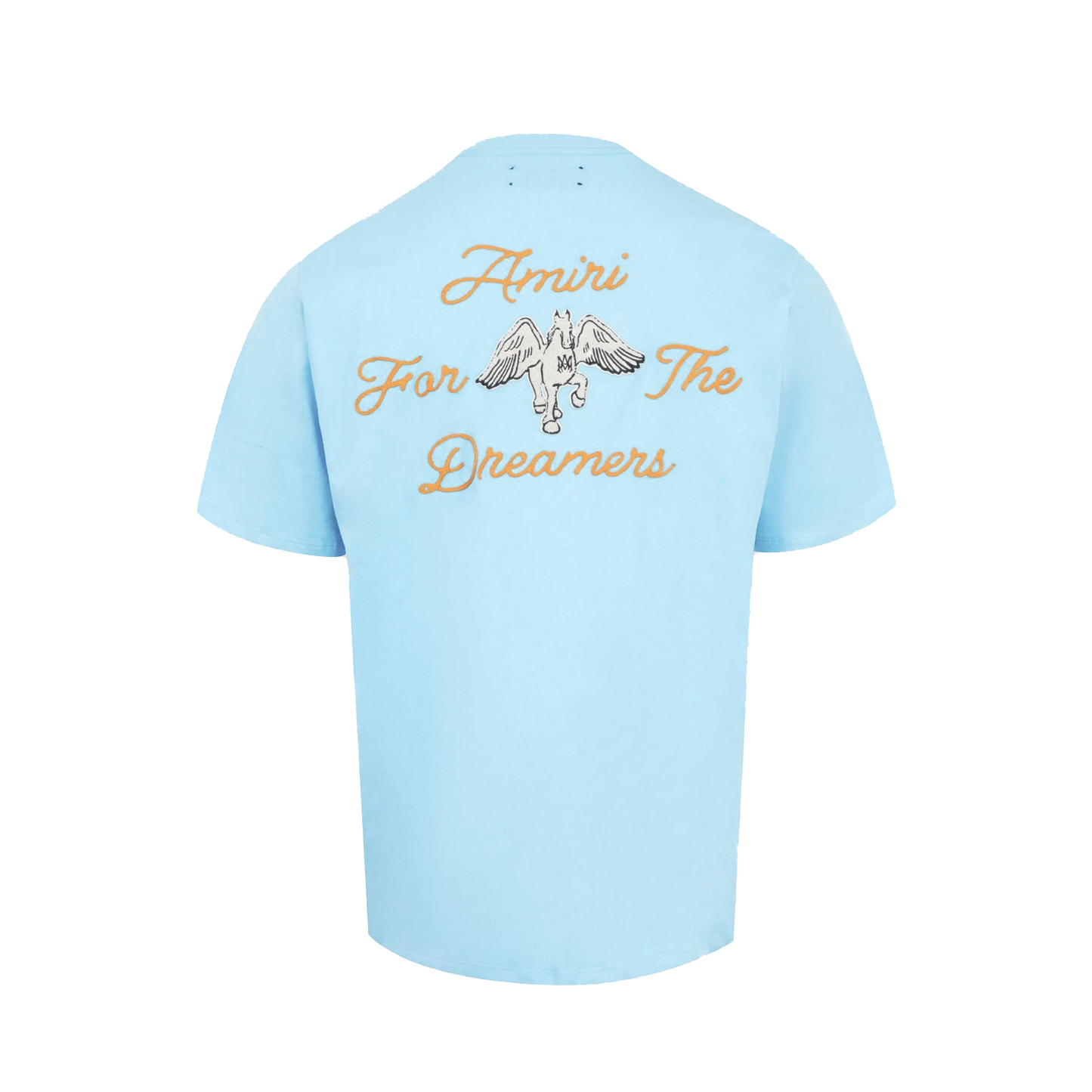 Camiseta Celeste AMIRI Embroidered Dreamers